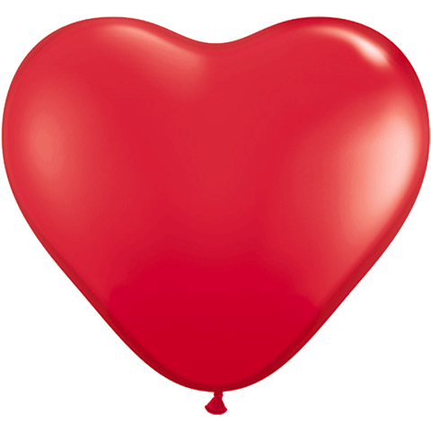 11" Red Heart Balloon| Valentine's Day