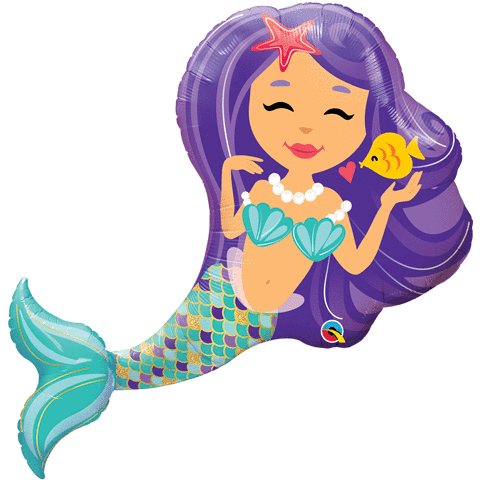 38" Enchanting Mermaid| Mermaid Birthday Party Decor| Mermaid Party