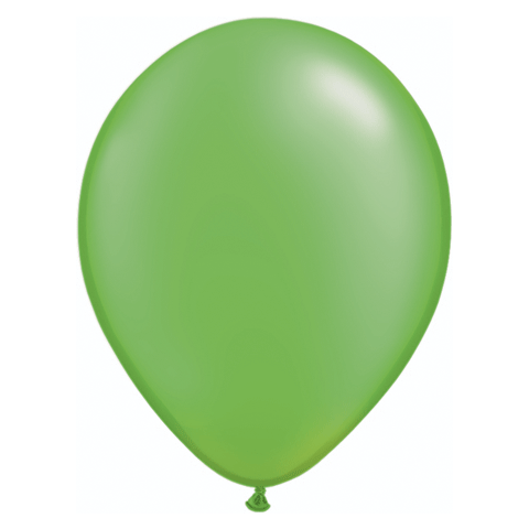 11″ LATEX BALLOON, PEARLIZED LIME GREEN