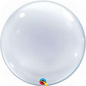 Clear Deco Bubble Balloon 20 Inch