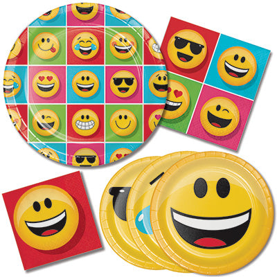 SHOW YOUR EMOJIONS PAPER PLATES 9” | 8 CT