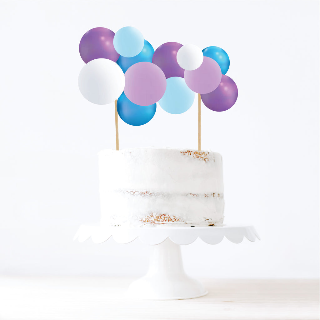Frozen Party Balloon Cake Topper