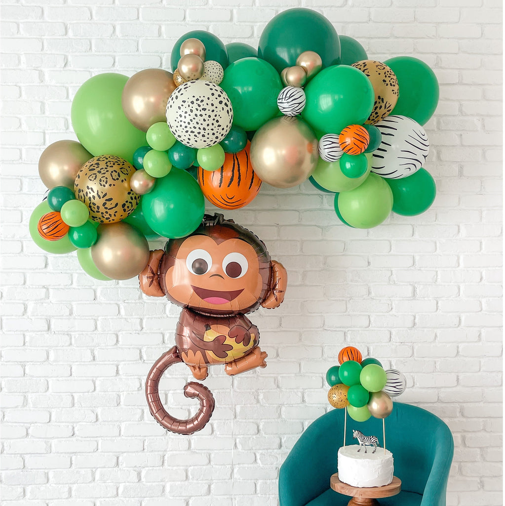 Jungle Balloon Bouquet, Mix of 12| Jungle Party