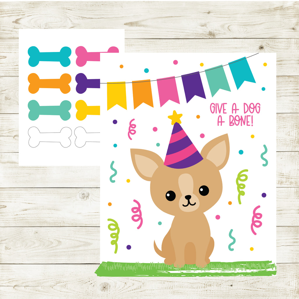 Puppy Party Game| Puppy Party| Instant Download