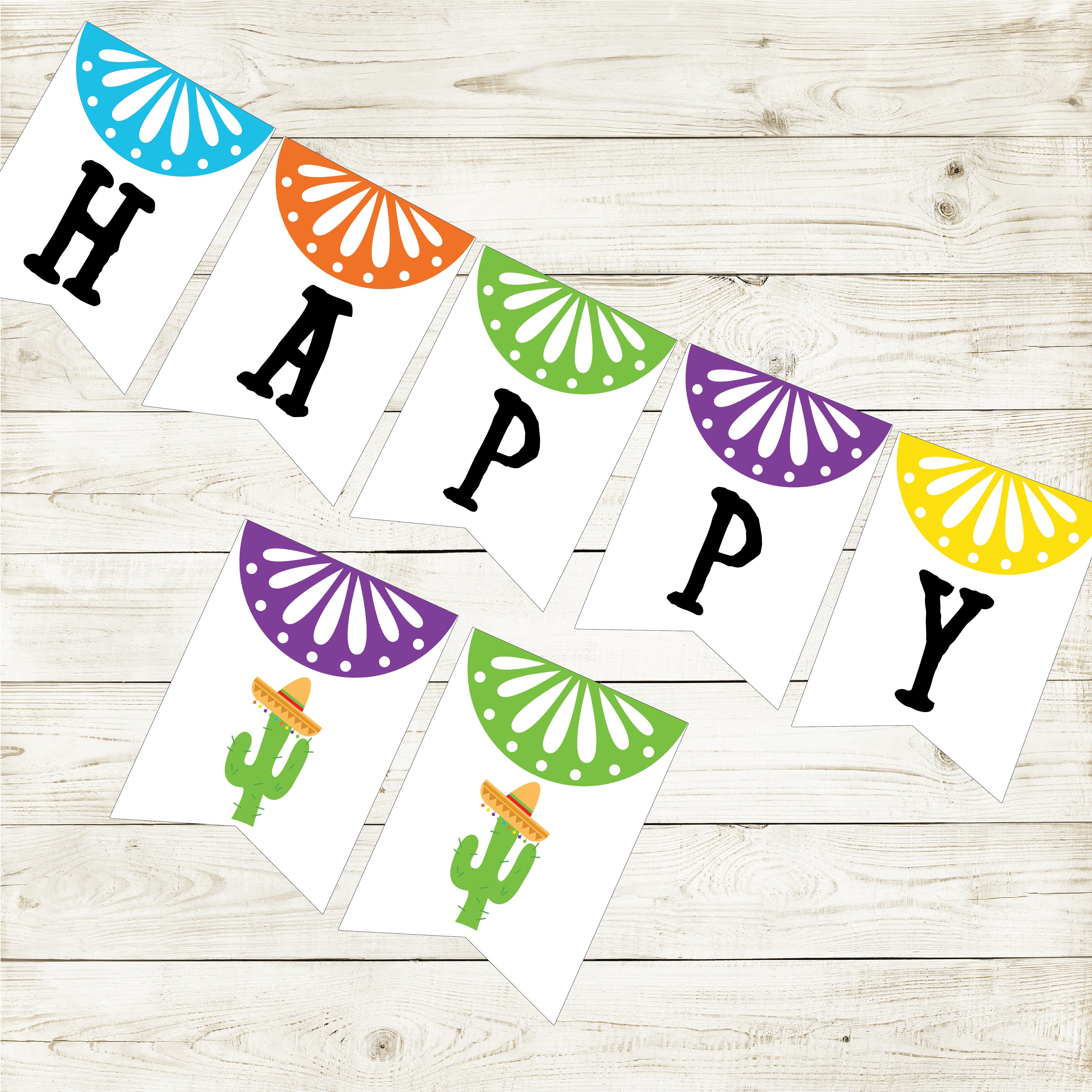 Happy Fiesta Banner