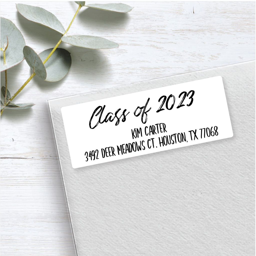 Class of 2023 - Custom Graduation Address Labels