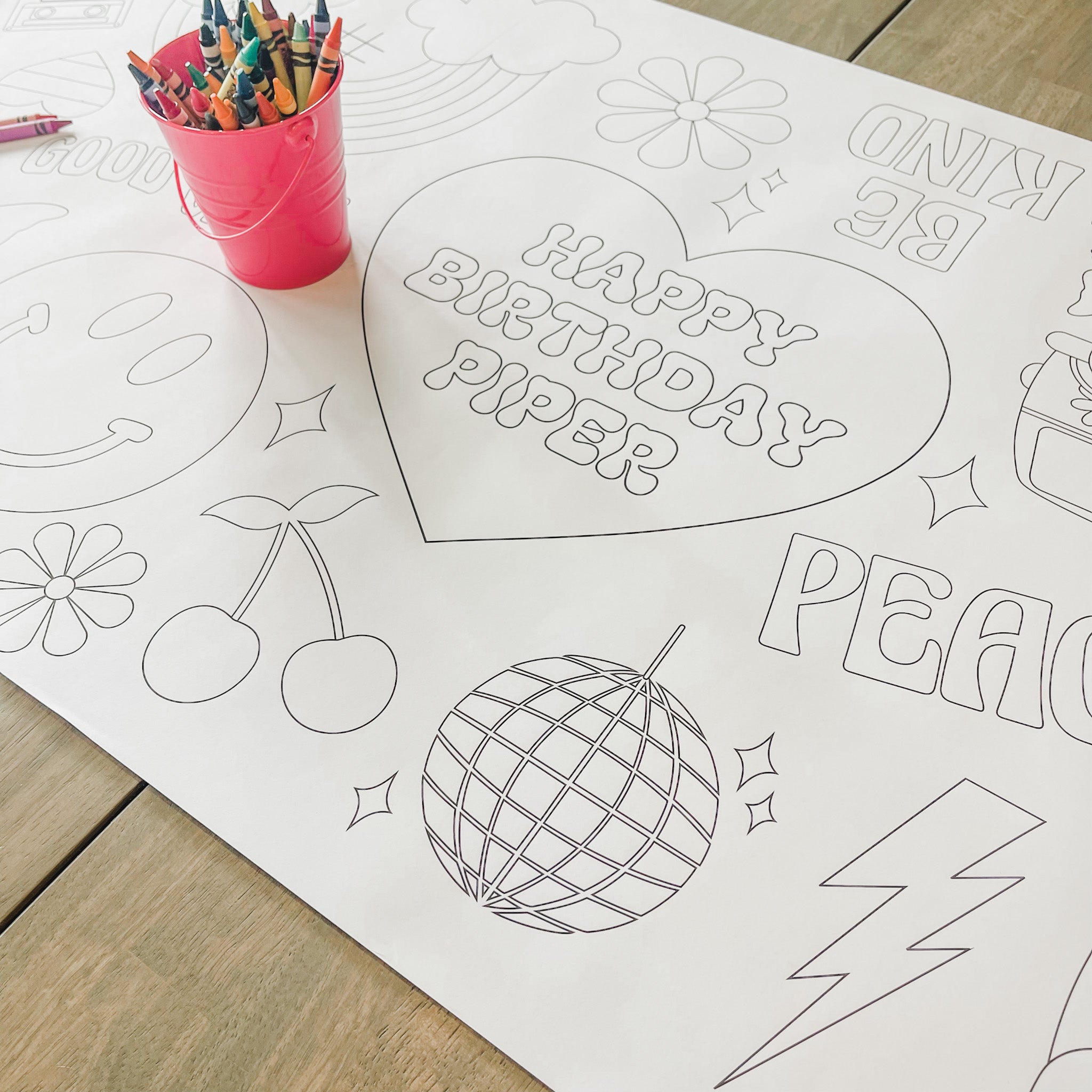 Tablecloth Coloring Page: Unleash Your Creativity and Decorate Your ...
