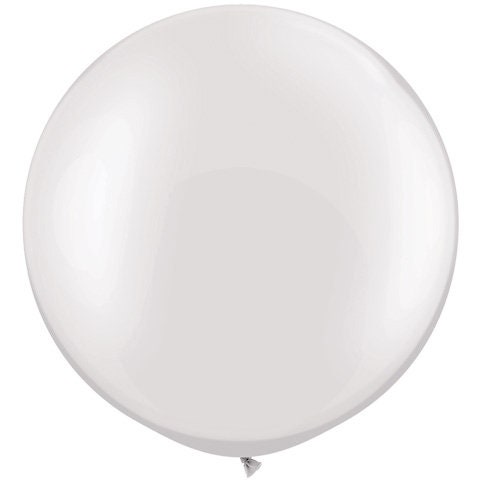Clear 36 inch Round Balloons, Giant Round 36” Inch Balloons, Latex Balloons, 3 Foot Balloons, Round Latex Balloons