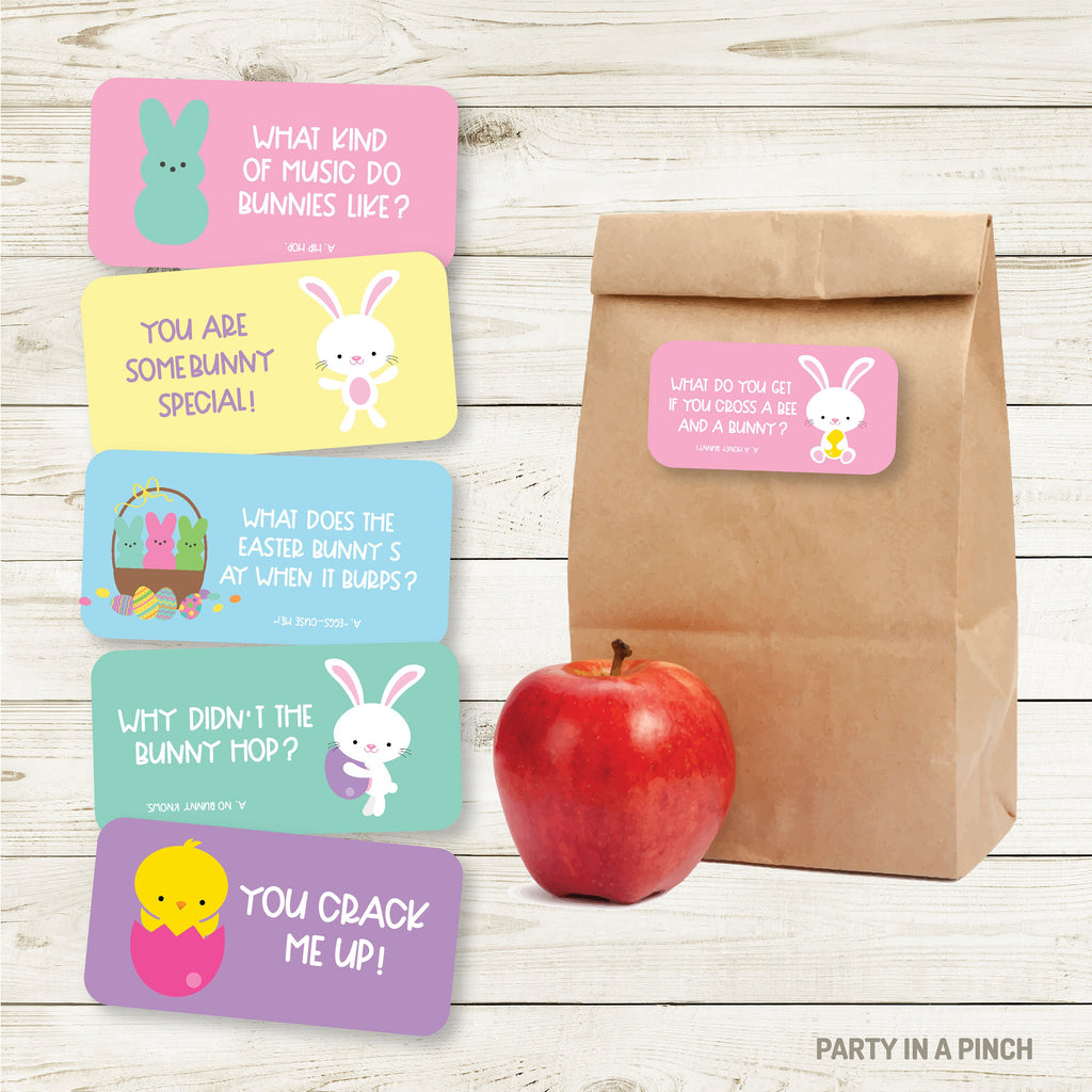 Lunchbox Note Stickers, Lunchbox Jokes, Easter  Lunchbox Notes, Easter Lunch Stickers, Lunch Stickers, School Lunch Notes, Easter Stickers
