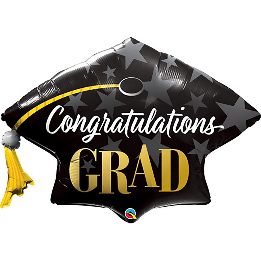 GRADUATION Cap Balloon, Graduation, Grad Balloon, College Grad Party, High School Graduation, Party Decor, Graduation Party Decor