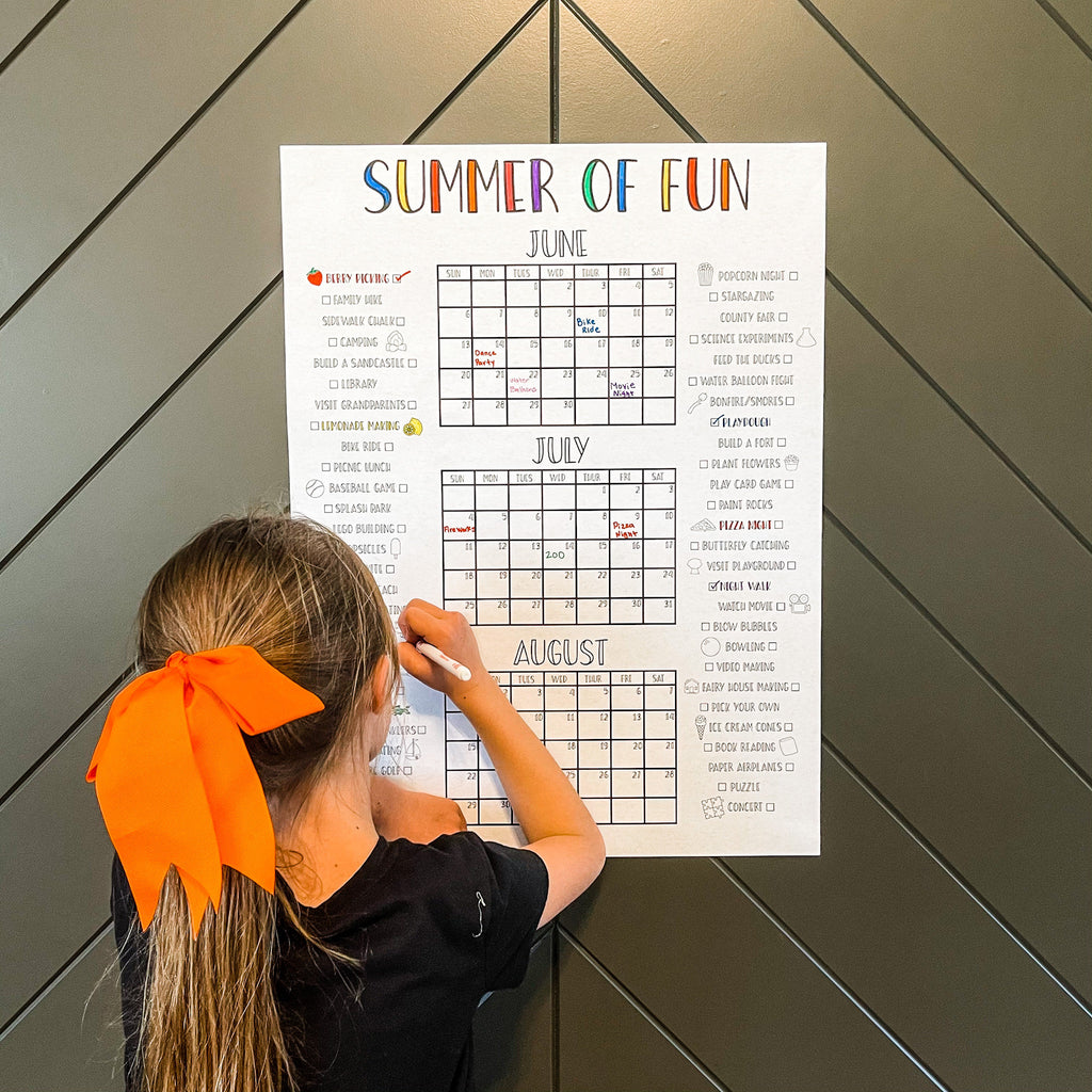 Summer of Fun Countdown Poster