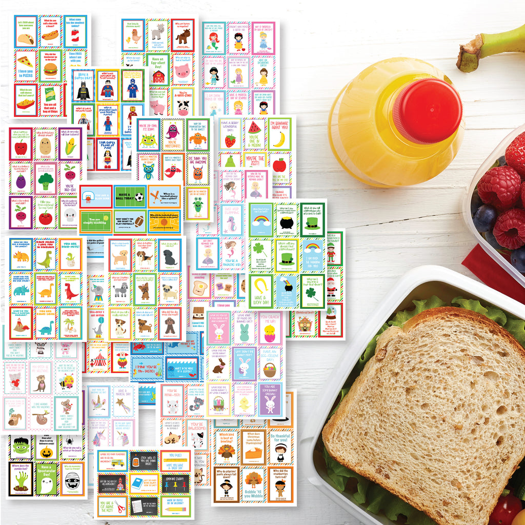 Lunch Box Cards Mega Bundle| Instant Download
