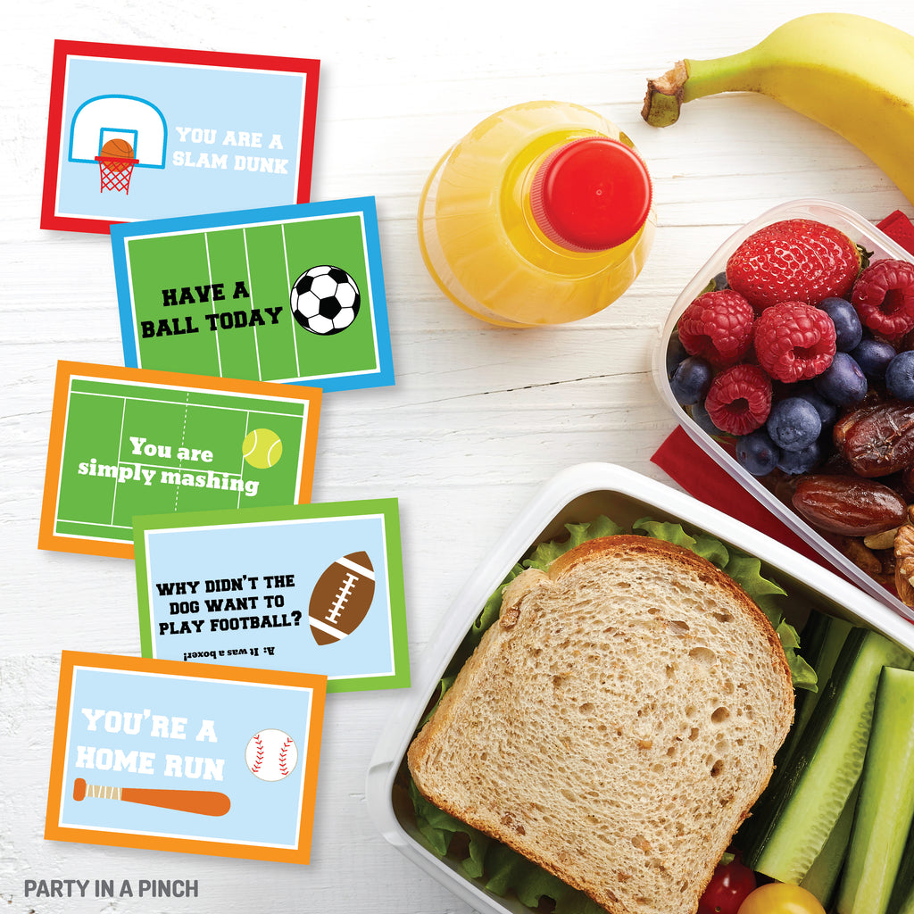 Sports Lunch Box Notes| Instant Download